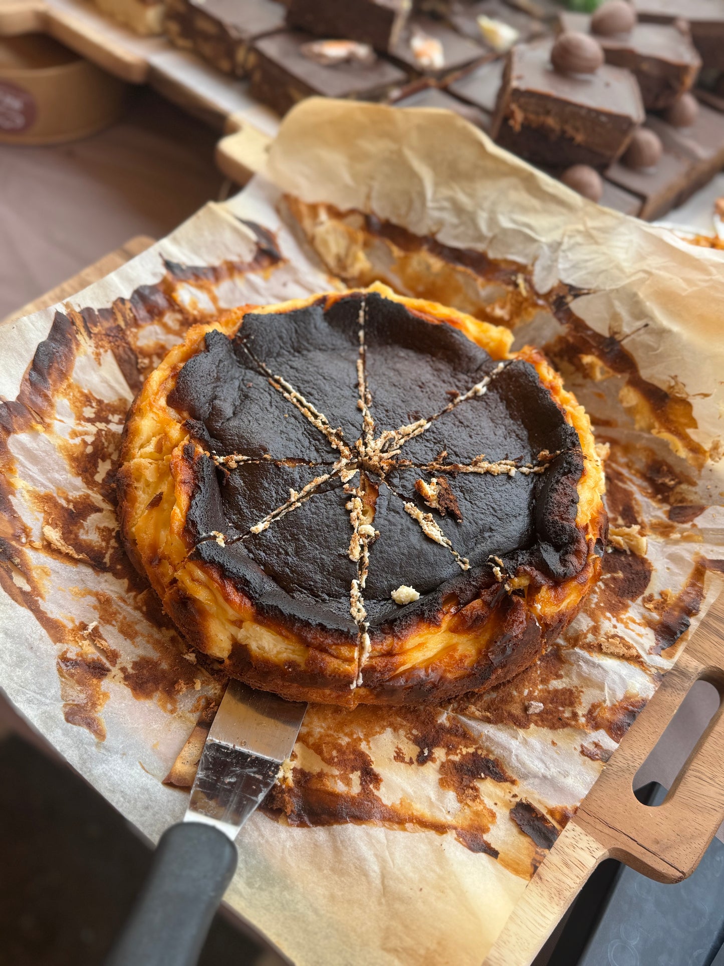 8" Basque Cheesecake
