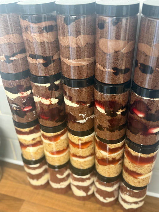 400 Ml Cake Jars