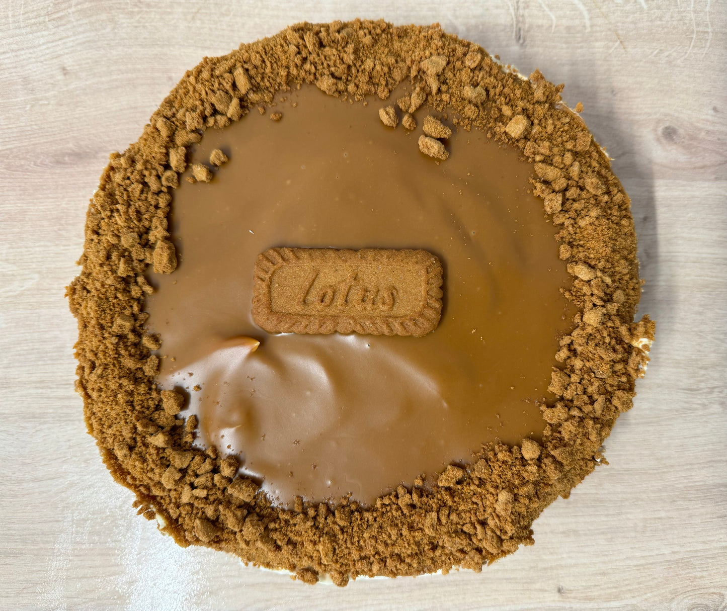 9" Biscoff Cheesecakes